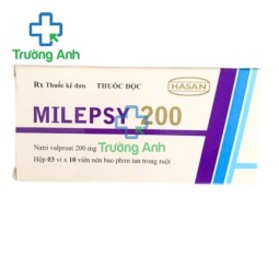 Milepsy 200 Hasan - Thuốc điều trị động kinh hiệu quả