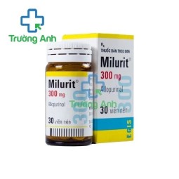 Milurit 300mg - Thuốc điều trị bệnh gout hiệu quả