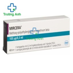 Mircera 100mcg/0.3ml - Thuốc điều trị thiếu máu do suy thận hiệu quả của Thụy Sỹ