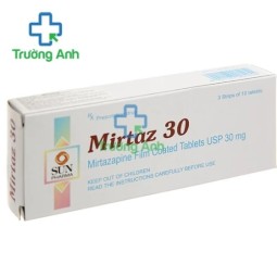 Mirtaz 30 Sun Pharma - Thuốc điều trị trầm cảm hiệu quả của Ấn Độ