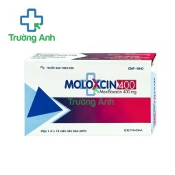 Moloxcin 400 - Thuốc điều trị nhiễm khuẩn hiệu quả của DHG