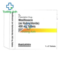 Moxifloxacin (as hydrochloride) 400mg - Thuốc điều trị nhiễm khuẩn hiệu quả