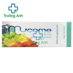 Mucome spray - Thuốc điều trị ngạt mũi, sổ mũi và giảm sung huyết (10 hộp)
