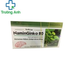 NaminGinko 80mg - Giúp điều trị mất trí nhớ ngắn hạn hiệu quả