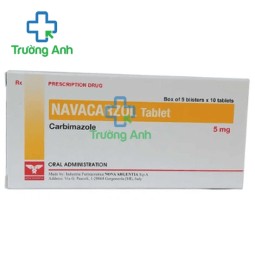 Navacarzol 5mg - Thuốc điều trị rối loạn tuyến giáp hiệu quả của Italy