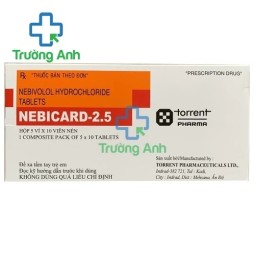 Nebicard-2.5 - Thuốc điều trị tăng huyết áp hiệu quả của Ấn Độ
