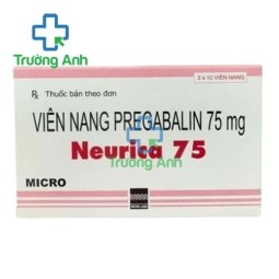 Neurica 75mg - Thuốc điều trị chứng đau thần kinh của Ấn Độ 