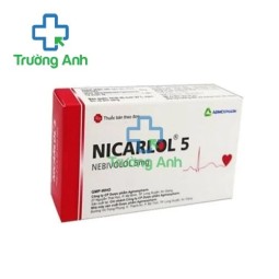 NICARLOL 5 Agimexpharm - Thuốc điều trị tăng huyết áp, suy tim hiệu quả