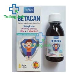 Ninos Betacan 100ml Glower - Hỗ trợ tăng cường sức đề kháng hiệu quả