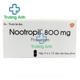 Nootropil 800mg - Thuốc điều trị suy giảm trí nhớ hiệu quả của Ý