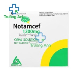 Notamcef 1200mg Meyer-BPC - Thuốc điều trị triệu chứng chóng mặt hiệu quả