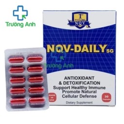 NQV-DAILY SG - Giúp chống oxi hóa cơ thể hiệu quả của Mỹ