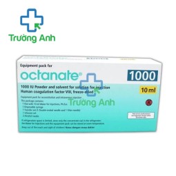 Octanate 1000IU - Thuốc điều trị rối loạn đông máu hiệu quả