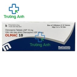 Olmac 10 - Thuốc điều trị tâm thần phân liệt hiệu quả của Macleods