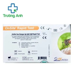 Kit thử nhanh sốt xuất huyết OnSite Duo Dengue Ag-IgG/IgM Combo Rapid Test (30 test)