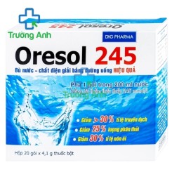 Qresol 245 DHG - Thuốc điều trị chứng mất nước & chất điện giải hiệu quả