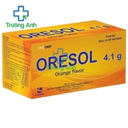 Oresol 4,1 g TW3 - Giúp phòng và điều trị mất điện giải và nước hiệu quả
