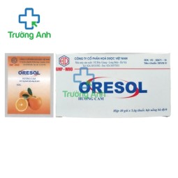 Oresol hương cam 5,6g Hóa Dược - Giúp bổ sung điện giải hiệu quả