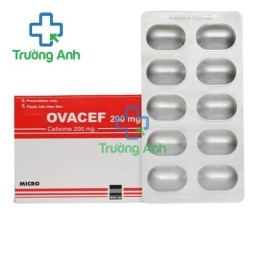 OVACEF - Thuốc điều trị nhiễm khuẩn đường niệu của Ấn Độ