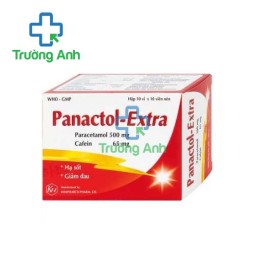 Panactol extra Khapharco (100 viên) - Thuốc giảm đau và hạ sốt hiệu quả