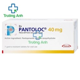 Pantoloc 40mg viên - Thuốc điều trị viêm loét dạ dày, tá tràng hiệu quả của Đức