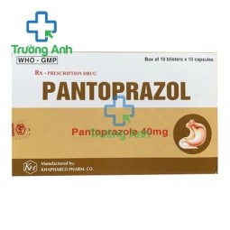 Pantoprazol Khapharco - Thuốc điều trị trào ngược dạ dày