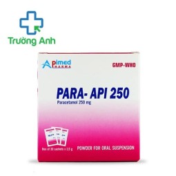 Para-Api 250 - Thuốc giảm đau hạ sốt hiệu quả của Apimed