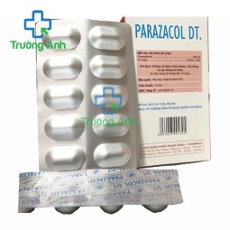 Parazacol DT. - Thuốc giảm đau, hạ sốt  hiệu quả của Pharbaco 