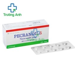 Pecrandil 5 - Phòng ngừa & điều trị đau thắt ngực của Hataphar