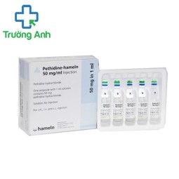 Pethidine-hameln 50mg/ml -  Thuốc tiêm giảm đau chống viêm hiệu quả