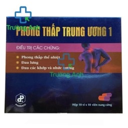 Phong thấp Trung Ương 1 - Giúp điều trị đau nhức xương khớp của Pharbaco 