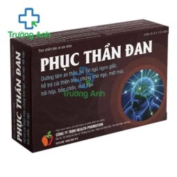 Phục Thần Đan - Hỗ trợ điều trị rối loạn thần kinh thực vật, rối loạn lo âu trầm cảm