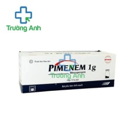 PIMENEM 1g - Thuốc điều trị các nhiễm khuẩn ở người lớn và trẻ em của Pymepharco