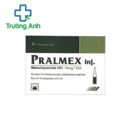 PRALMEX INJ - Thuốc điều trị rối loạn dạ dày - thực quản hiệu quả của Pymepharco