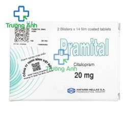 Pramital 20mg - Thuốc điều trị bệnh trầm cảm hiệu quả