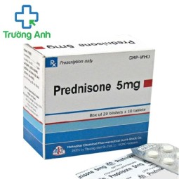 Prednisone 5mg Mekophar - Thuốc điều trị viêm khớp dạng thấp hiệu quả