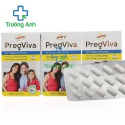 PregViva - Giúp bổ sung vitamin, khoáng chất cho bà bầu hiệu quả