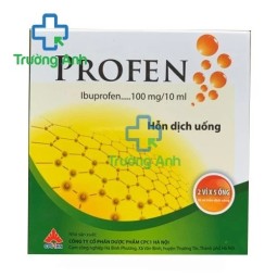 Profen - Giúp hạ sốt, giảm đau cho trẻ em hiệu quả