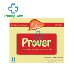Prover - Giúp giải độc và bảo vệ gan hiệu quả của CTT Pharma