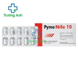 PymeNIFE 10 - Thuốc điều trị cao huyết áp, đau thắt ngực của Pymepharco