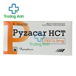 PYZACAR HCT 100/12.5 mg - Điều trị tăng huyết áp của Pymepharco
