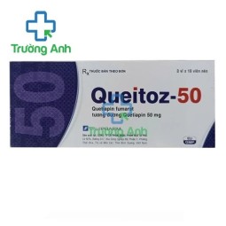 Queitoz 50mg - Thuốc điều trị thần kinh hiệu quả của Đạt Vi Phú