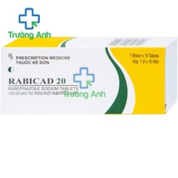 Rabicad 20 - Thuốc điều trị loét dạ dày - tá tràng của Ấn Độ