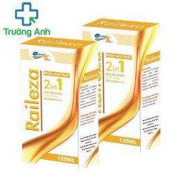 Raileza - Dầu tắm gội trị chí và các loại kí sinh trùng của Oceanpharma