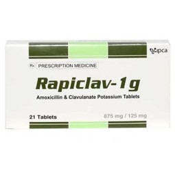 Rapiclav-1g - Thuốc điều trị nhiễm khuẩn hiệu quả của Ấn Độ