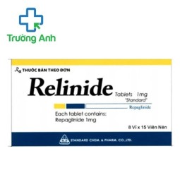 Relinide Tablets 1mg “Standard” - Thuốc điều trị đái tháo đường tuýp 2 hiệu quả