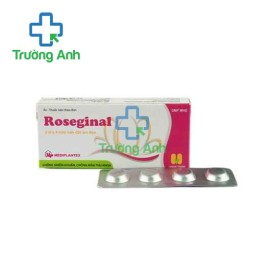 Roseginal Mediplantex - Viên đặt phụ khoa điều trị viêm âm đạo
