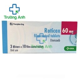 Roticox 60 mg film-coated tablets - Thuốc điều trị viêm xương khớp hiệu quả của Ba Lan