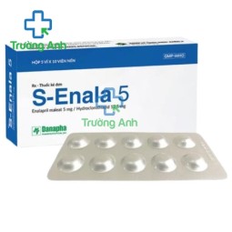 S-Enala 5 - Thuốc điều trị tăng huyết áp của Danapha