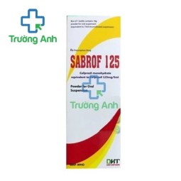 Sabrof 125 DHT - Thuốc điều trị nhiễm khuẩn hiệu quả